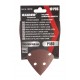 Set 10 foi abrazive perforate Velcro 150х150x100 mm P 180