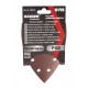 Set 10 foi abrazive perforate Velcro 150х150x100 mm