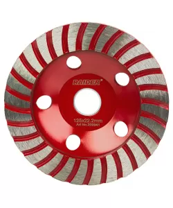 Disc de slefuit diamantat 125х6х22.Turbo 20 mm RDP