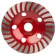 Disc de slefuit diamantat 125х6х22.Turbo 20 mm RDP