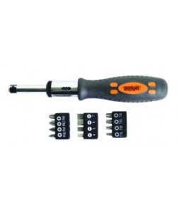 Set maner surubelnita cu clichet +biti 13 piese GD
