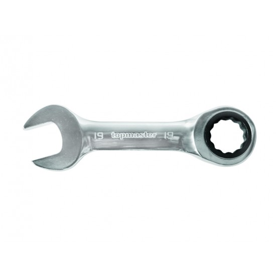 Cheie combinata cu clichet 10mm STUBBY CR-V TMP