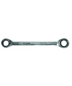 Cheie dubla inelara cu clichet 8x10mm DOUBLE CR-V TMP