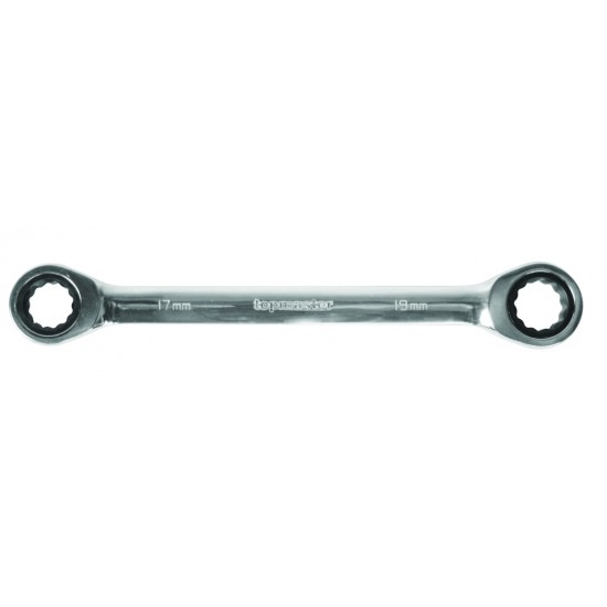 Cheie dubla inelara cu clichet 8x10mm DOUBLE CR-V TMP