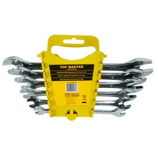 Cheie fixa 6-17mm set 6pcs CR-V TMP