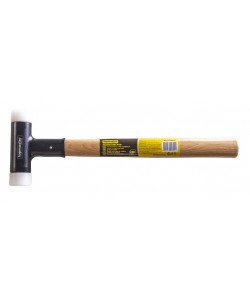 Ciocan plastic cu maner de lemn 30 mm TMP