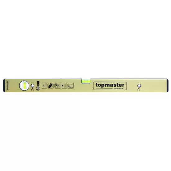 Nivela aluminiu magnetica 2 bule 400mm TMP STARK