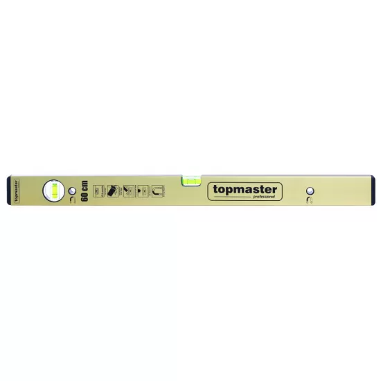 Nivela aluminiu magnetica 2 bule 1200mm TMP STARK