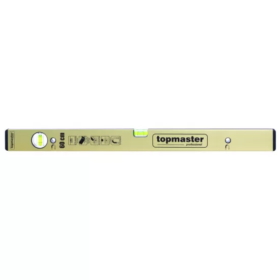 Nivela aluminiu magnetica 2 bule 1800mm TMP STARK