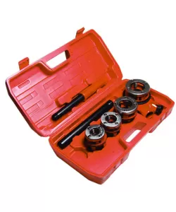 Set dispozitiv de filetat cu cliket 1/2-1 1/4" 4pcs GD