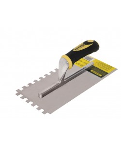 Gletiera maner plastic 280x120mm cu dinti 8x8TMP
