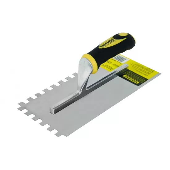 Gletiera maner plastic 280x130mm cu dinti 10x10TMP