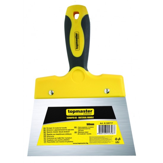 Spaclu cu maner plastic 180mm TMP