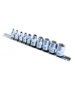 Set tubulare 1/4" & 3/8" 10pcs CR-V TMP
