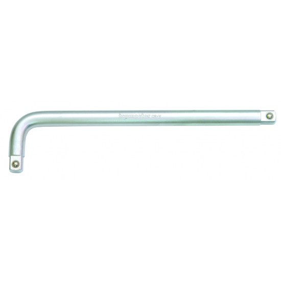 Maner de forta tip "L" 1/2"х250mm 90° CR-V TMP