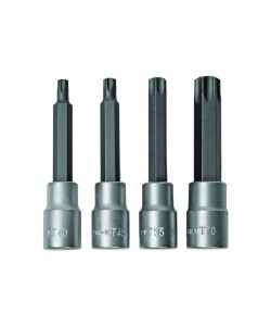 Set 4 biti torx act.1/2" T40-T70 100mm CR-V TMP