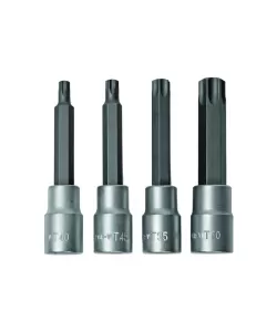 Set 4 biti torx act.1/2" T40-T70 100mm CR-V TMP