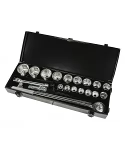 Set tubulare 21pcs 3/4" 19-50mm TMP