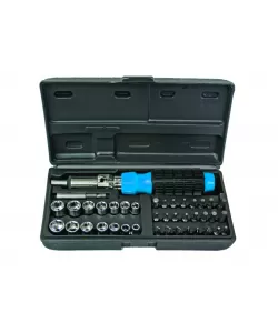 Surubelnita cu biti si tubulare set 40pcs BS