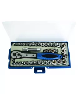 Set tubulare 39pcs 1/4" 4-15mm BS