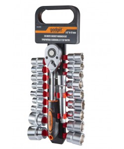 Set tubulare 20 buc 1/2" 8-27mm GD
