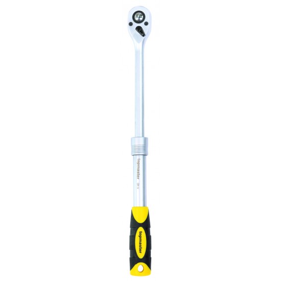 Maner clichet 1/4" 72 dinti extensibil 120-200mm TMP