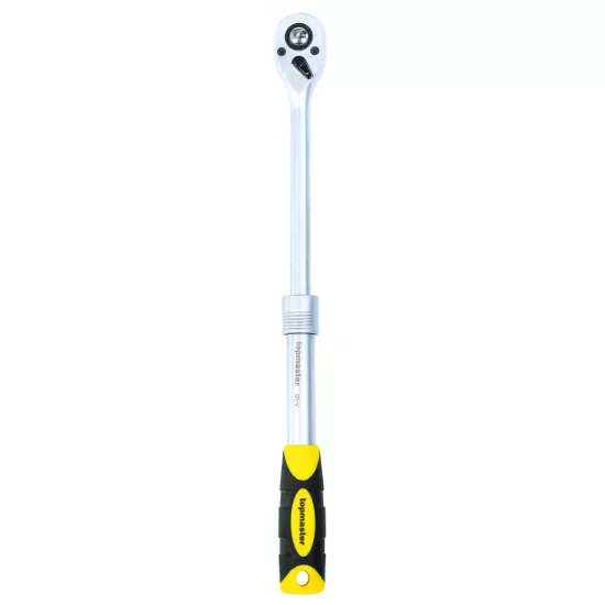 Maner clichet 1/4" 72 dinti extensibil 120-200mm TMP