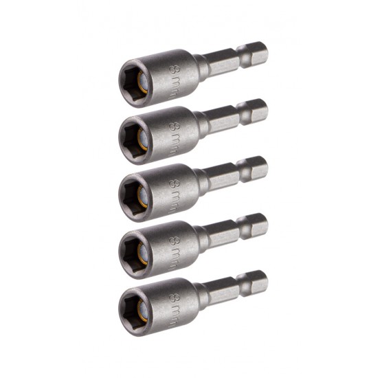 Set 5 biti cu tubulara 8x48 mm TMP