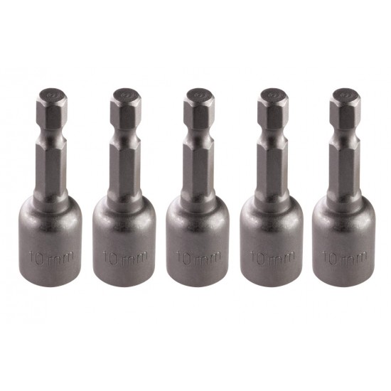 Set 5 biti cu tubulara 10x48 mm TMP