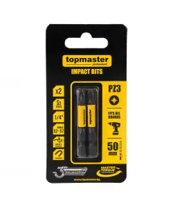 Bit de impact 50mm PZ3, 2 buc. TMP