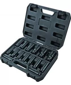 Set 15 chei tubulare lungi de impact 1/2" 10-32mm TMP