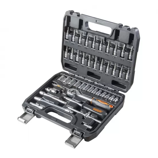 Set 46 tubulare 1/4" GD