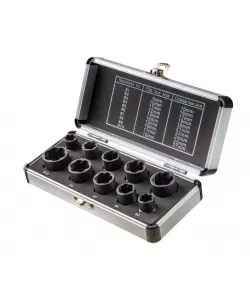 Set 10 buc extractoare suruburi 3/8" - 9-19 mm TMP