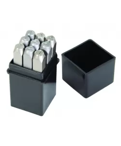 Set 9 Poansoane 5mm 0-9 TMP