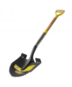 Cazma semirotunda cu coada din fibra de sticla 1150 mm TMP