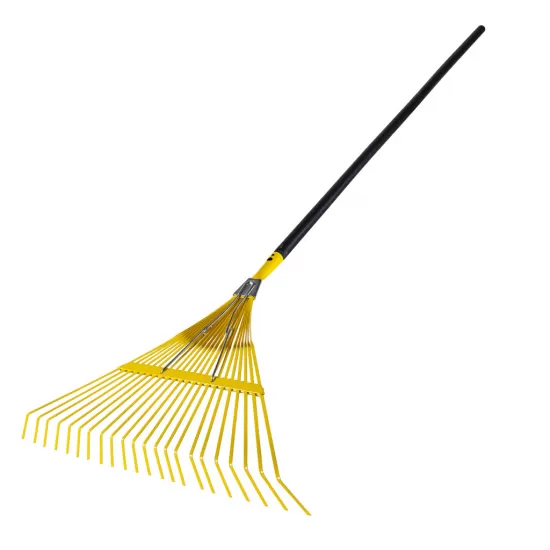 Grebla pentru frunze cu coada de lemn 22 de dinti TMP