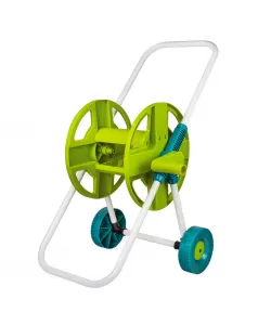 Derulator tambur pentru furtun cadru metalic si roti 45m TG