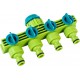 Mufa conector furtun 4 cai cu stop 1/2-3/4 TG