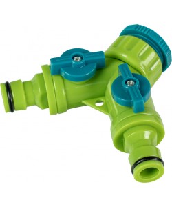 Mufa conector furtun 2 cai cu stop 1/2-3/4 TG