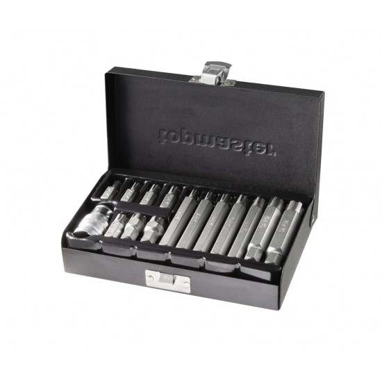 Set 15 buc biti RIBE M6-M14X 30/75mm + adaptor 1/2'' TMP