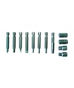 Biti 1/4" set 12pcs GD