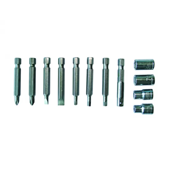 Biti 1/4" set 12pcs GD