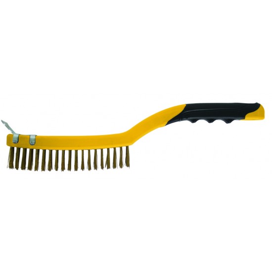 Perie sarma maner bi-material cu razuitor 3x19 alama TMP