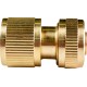Conector alama furtun cu stop 1/2” TG