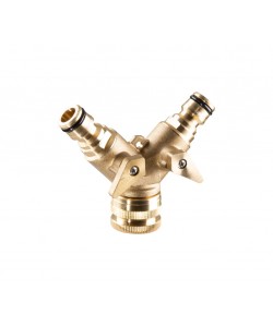 Conector 2 cai ¾” ½” alama filet interior TG