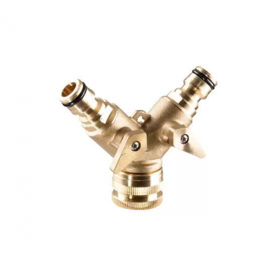 Conector 2 cai ¾” ½” alama filet interior TG