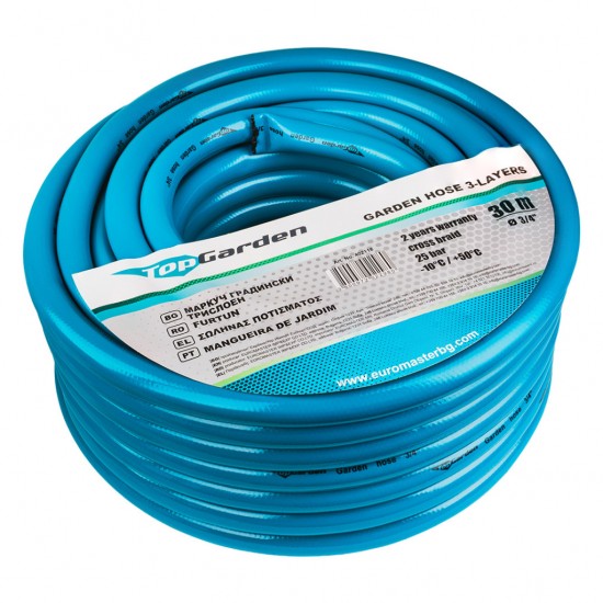 Furtun de gradina 3 straturi 3/4" 30m TG