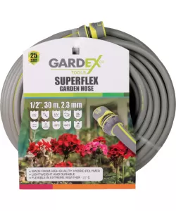 Furtun de gradina SUPERFLEX 1/2", 30m, 2.3mm GX