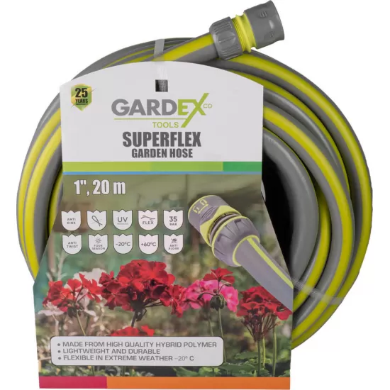 Furtun de gradina SUPERFLEX 1", 20m GX