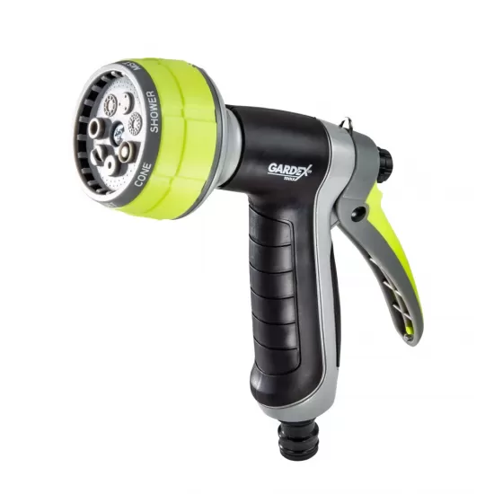 Pistol metalic pentru stropit cu 7 functii STRONG GX